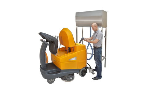 Swingo 4000 Battery-Powered Ride-On Scrubber Drier Taski