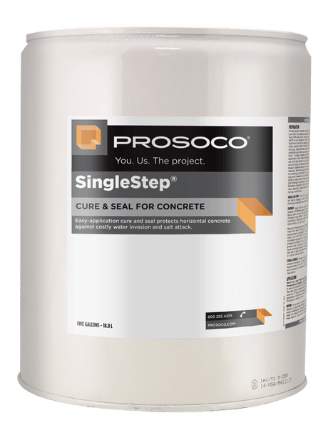 SingleStep Cure & Seal for Concrete - 5 Gallon Prosoco