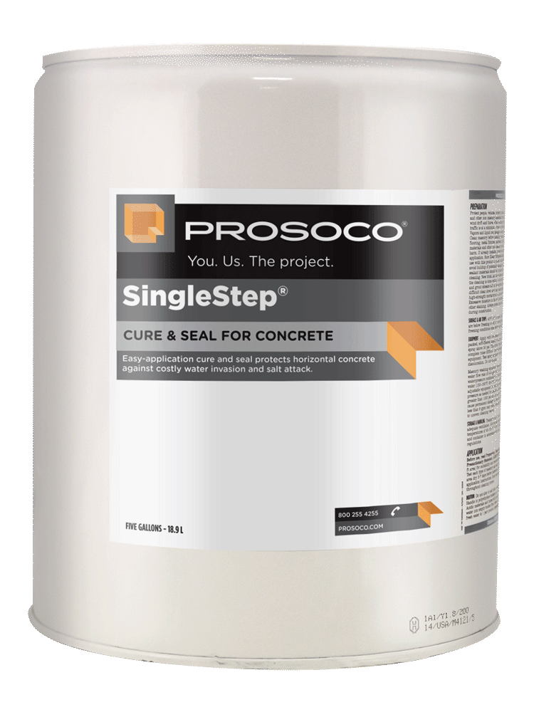 SingleStep WB Concrete Curing & Weatherproofing Blend - Pallet of 32 Units Prosoco
