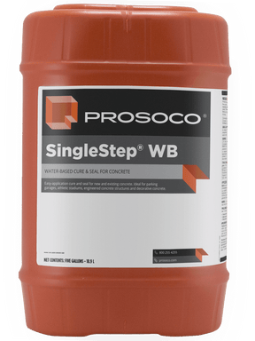 SingleStep WB Concrete Curing & Weatherproofing Blend - Pallet of 32 Units Prosoco