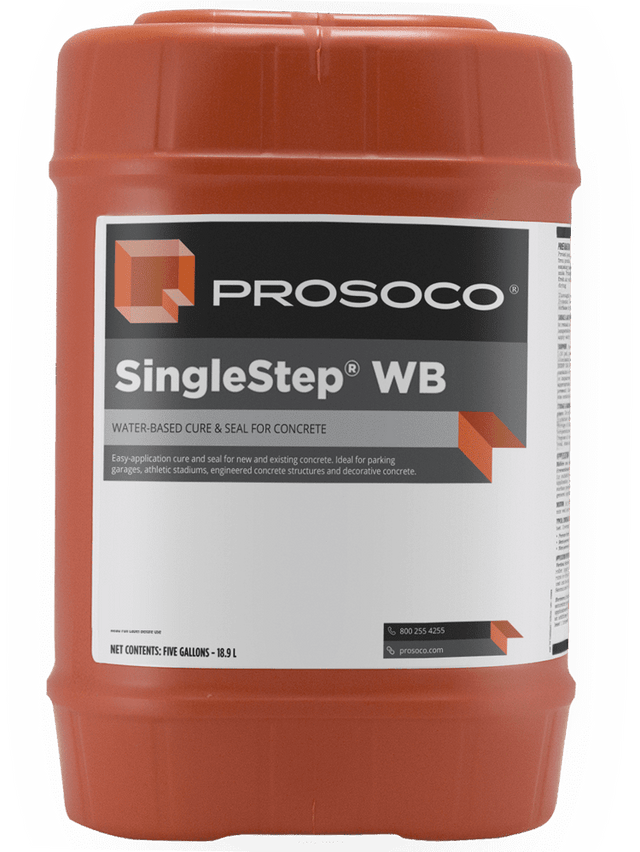 SingleStep WB Concrete Curing & Weatherproofing Blend - Pallet of 32 Units Prosoco
