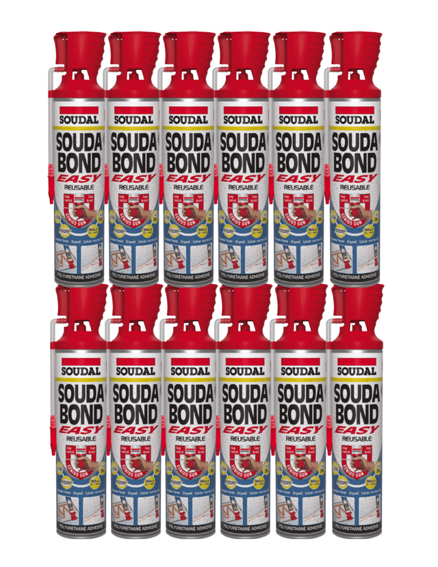 Soudabond Easy Reusable Foamfo - Case of 12 Soudal