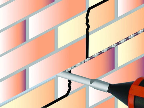 Stitch-Tie Bar for Masonry Repair and Reinforcement Prosoco