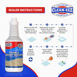 Grout & Stone Sealer + Stand-up Sealer Brush Clean-eez