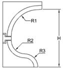 Ogee + Demi Bullnose Profile Bit Diamond Tool Store