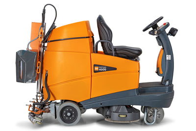 Swingo 4000 Battery-Powered Ride-On Scrubber Drier Taski