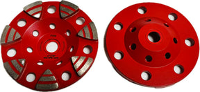 Triangle Segmented Cup Wheel TSEG5J7A320 Diamond Tool Store 5" Coarse Non Threaded