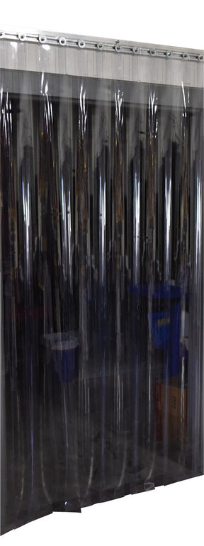 Vinyl Strip Doors - Header Mount Temperature Material Vestil
