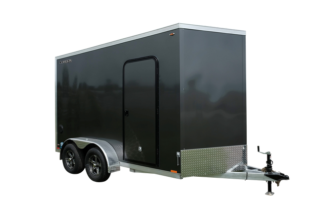 Thunder V-Nose Aluminum Enclosed Cargo Trailer 7X14TVSA30 Legend Trailers Single 7x14