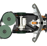 TASKI ULTIMAXX 1900 Double Disc 55/65 Walk-Behind Floor Scrubber Taski