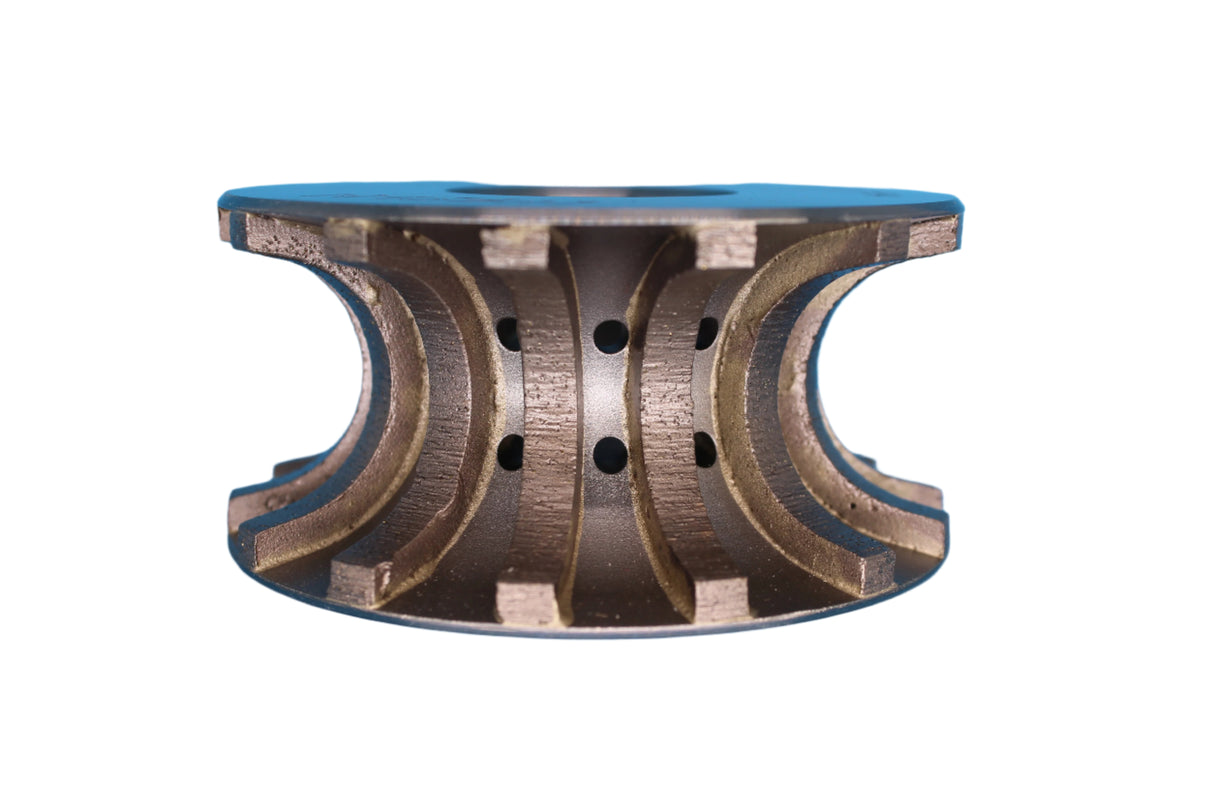 Nicolai Full Bullnose CNC Profile Wheel ASS13005 Nicolai 2CM Segmented G1