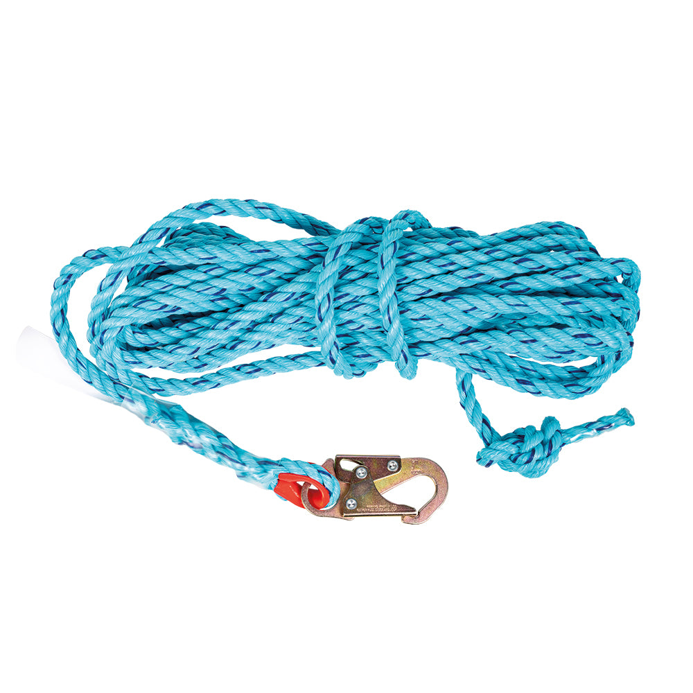 Vertical Polydac Rope Lifeline With One (1) Snap Hook Palmer Safety