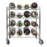 SCBA Mobile Bottle Carts Ready Rack