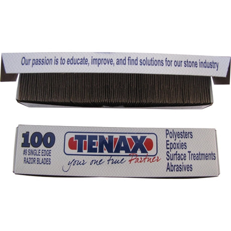 Tenax #9 Razor Blades - Box of 100 Tenax