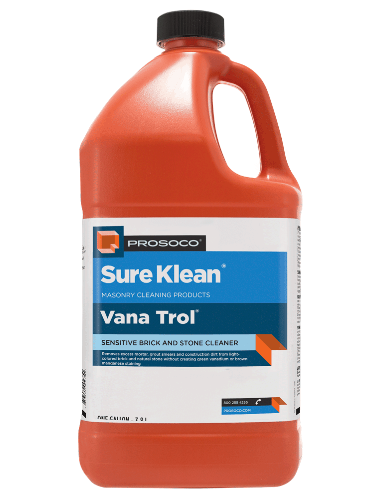 Prosoco Vana Trol Masonry Cleaner Prosoco