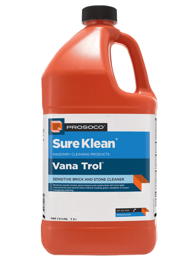 Prosoco Vana Trol Masonry Cleaner Prosoco