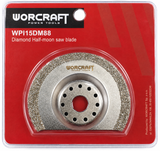 Worcraft diamond half moon saw blade