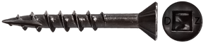 LOK WOOD SCREWS- SQUARE FLAT WITH NIBS COARSE TYPE 17 (LUBRICIZED) Daggerz