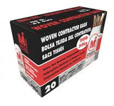 Woven Contractor Bags - 20 per Case Mutual Industries