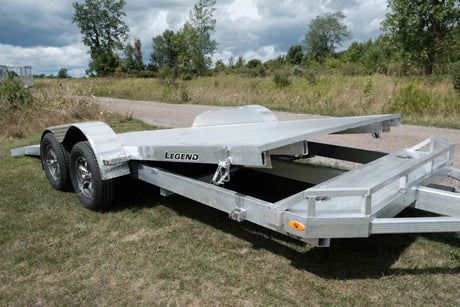 Tilt Car Hauler Aluminum Open Trailer Legend Trailers