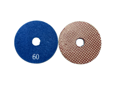 Electroplated Diamond Dotted Grinding Pad ST0221-60 Diamond Tool Store 3" 60