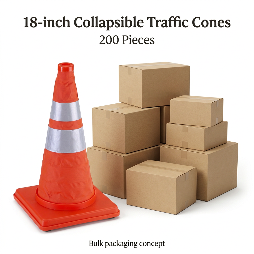 Collapsible Traffic Cones