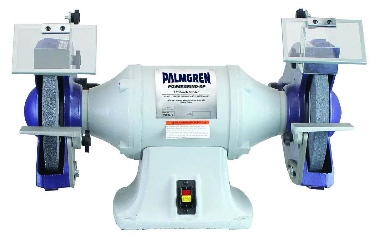 10" 1.5HP 115/230V grinder w/dust collection Palmgren