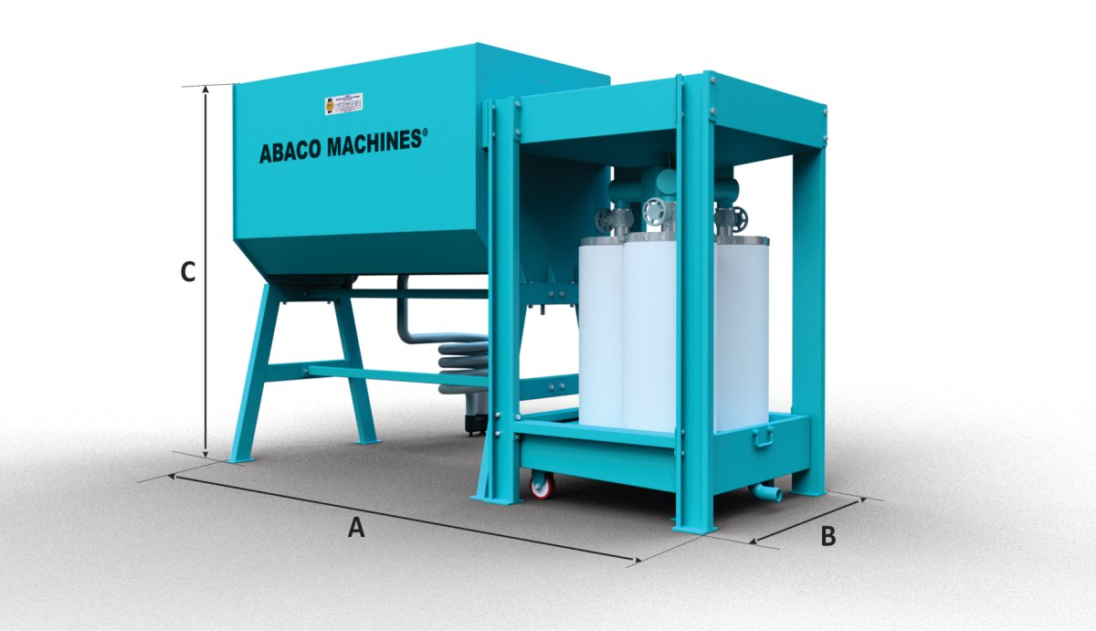 Abaco Sludge Dehydrator Machine | Stone Fabrication Water Recycling ...