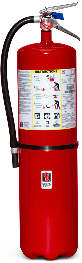 30LB Multi-Purpose Dry Chemical Portable Fire Extinguisher Strike First