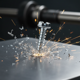 NEEDLE POINT SCREWS - SLOTTED HEX WASHER HEAD (Zinc) - 5/16" Hex Daggerz