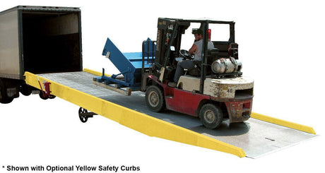 Aluminum Yard Ramps - Steel Grading Vestil