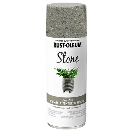 American Accents® Stone Spray Paint - 12oz (6 Count) 7992830 Rust-Oleum Gray Stone
