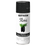American Accents® Stone Spray Paint - 12oz (6 Count) 7991830 Rust-Oleum Black Granite