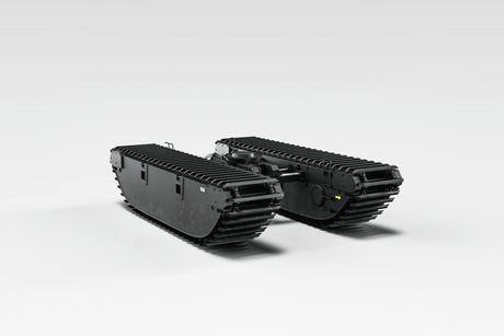 Amphibious Undercarriage for Floating Excavator - AM80-5E EIK Solutions
