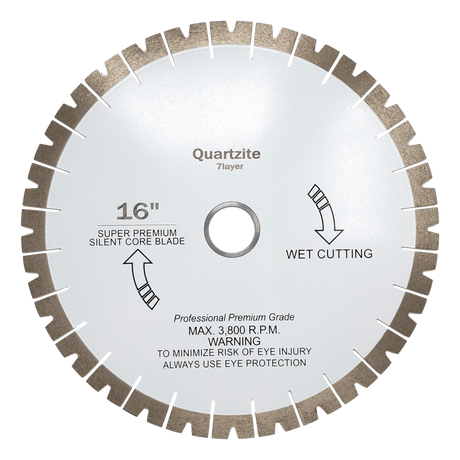Array Pattern Diamond Blade for Quartzite PRPQ1625 Diamond Tool Store 16"