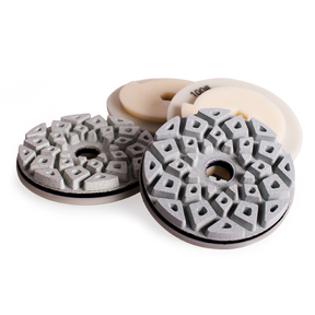 In-Line Snail lock Polishing Pads - ASFM Diamond Tool Store