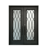 Athena Double Doors Custom Iron Door Pros