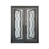 Athena Double Doors Custom Iron Door Pros