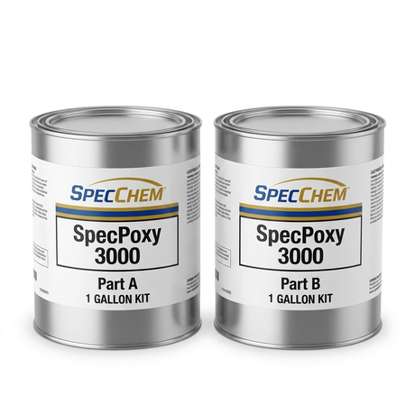 Specpoxy 3000 Astm 881 Compliant Hi-Mod, Gel Viscosity Epoxy SP3000-1 SpecChem 1 Gallon