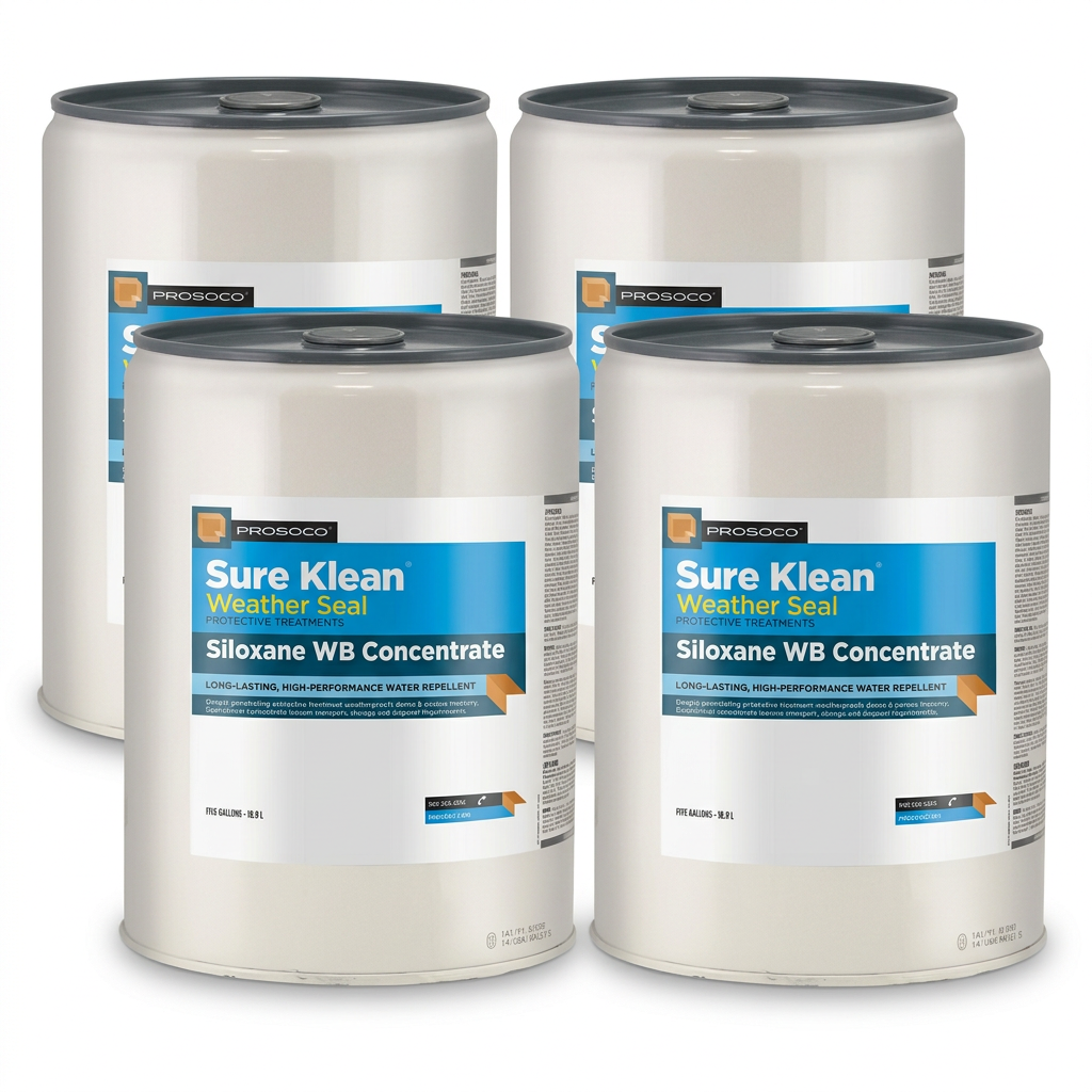 Siloxane WB Concentrate Water Repellent 40025-05GAL (Mini Pallet) Prosoco Mini Pallet of 4 Units (5 Gallon)