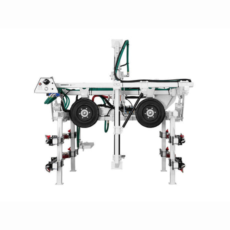 Minnich Self-Propelled Barrier Wall Drill - Standard 3-Gang Minnich