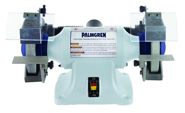 7" Bench Grinder W/Dust Collection Palmgren