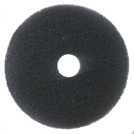 Black Stripping Floor Pads - 17" Diamond Tool Store