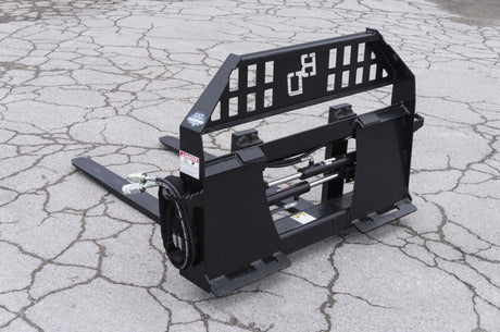 Blue Diamond® Hydraulic-Adjusting Pallet Forks Blue Diamond Attachments