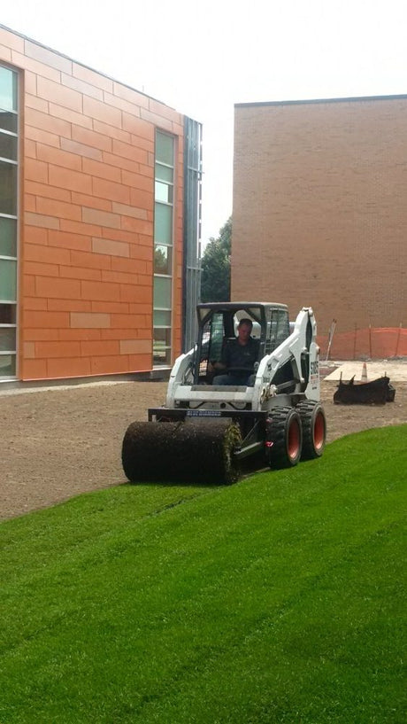 Blue Diamond® Skid Steer Sod Roller Blue Diamond Attachments