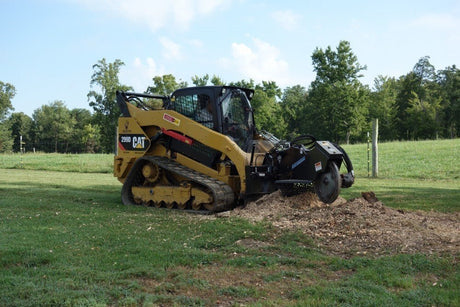 Blue Diamond® Skid Steer Swing Arm Stump Grinder Blue Diamond Attachments