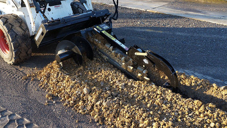 Blue Diamond® Skid Steer Trencher Blue Diamond Attachments