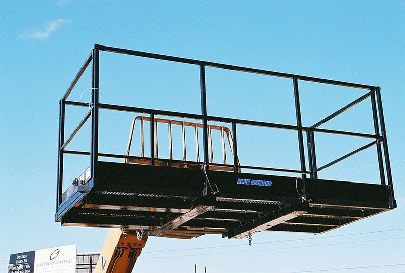 Blue Diamond Work Platform | Platform for Forklift | Platforms ...