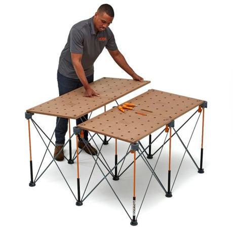 BORA Centipede Table Top - Pair - 20mm Dog Holes Bora