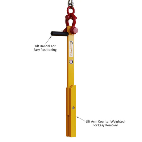 Caldwell Model CPP Pipe Pick Concrete Pipe Lifter Caldwell